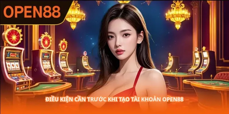 Điều kiện cần trước khi tạo tài khoản Open88